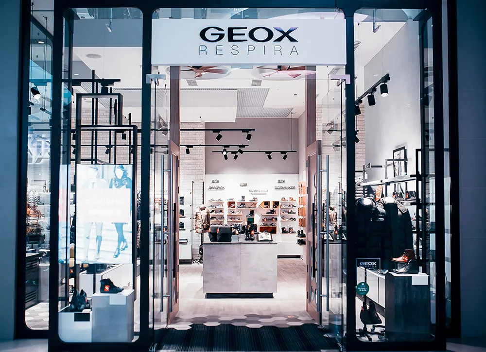 Der Umsatz von Geox ging 7,8 um 2024 % zurück.