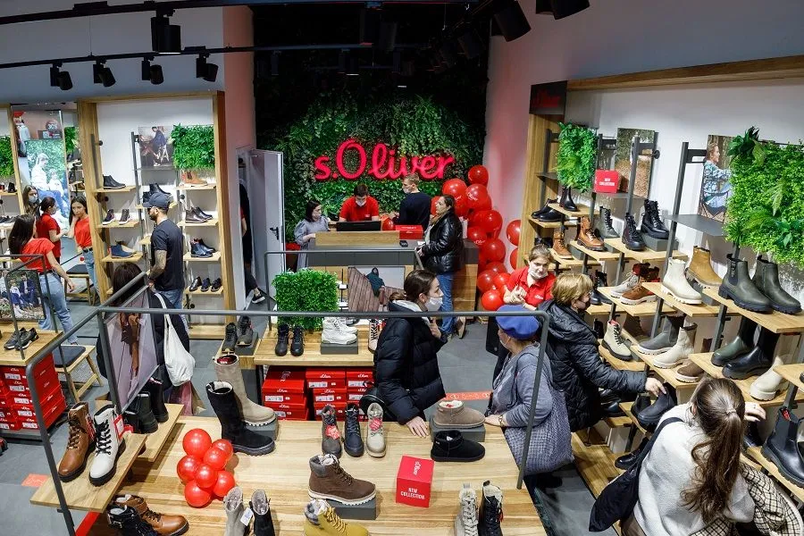 s.Oliver shoes opened the first flagship store in Moscow