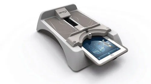 Clarks Gathers Leg Feet Data Using iPad