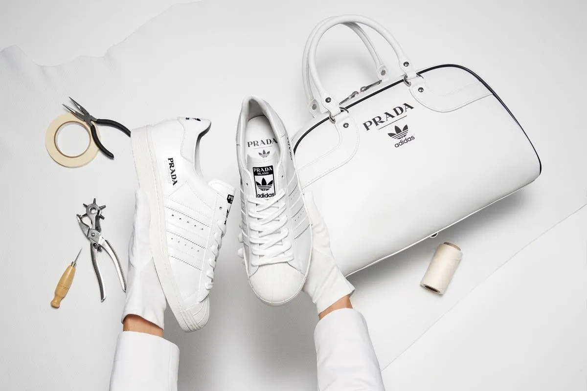 Superstar discount prada adidas