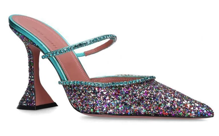 Amina Muaddi x Harrods  Фото: Footwearnews.com